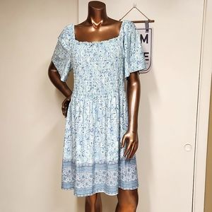 BeBop Sweet Floral Babydoll Dress XL